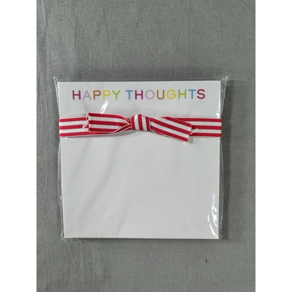 Donovan Designs Doodle Notepad "Happy Thoughts" 50 Pages New